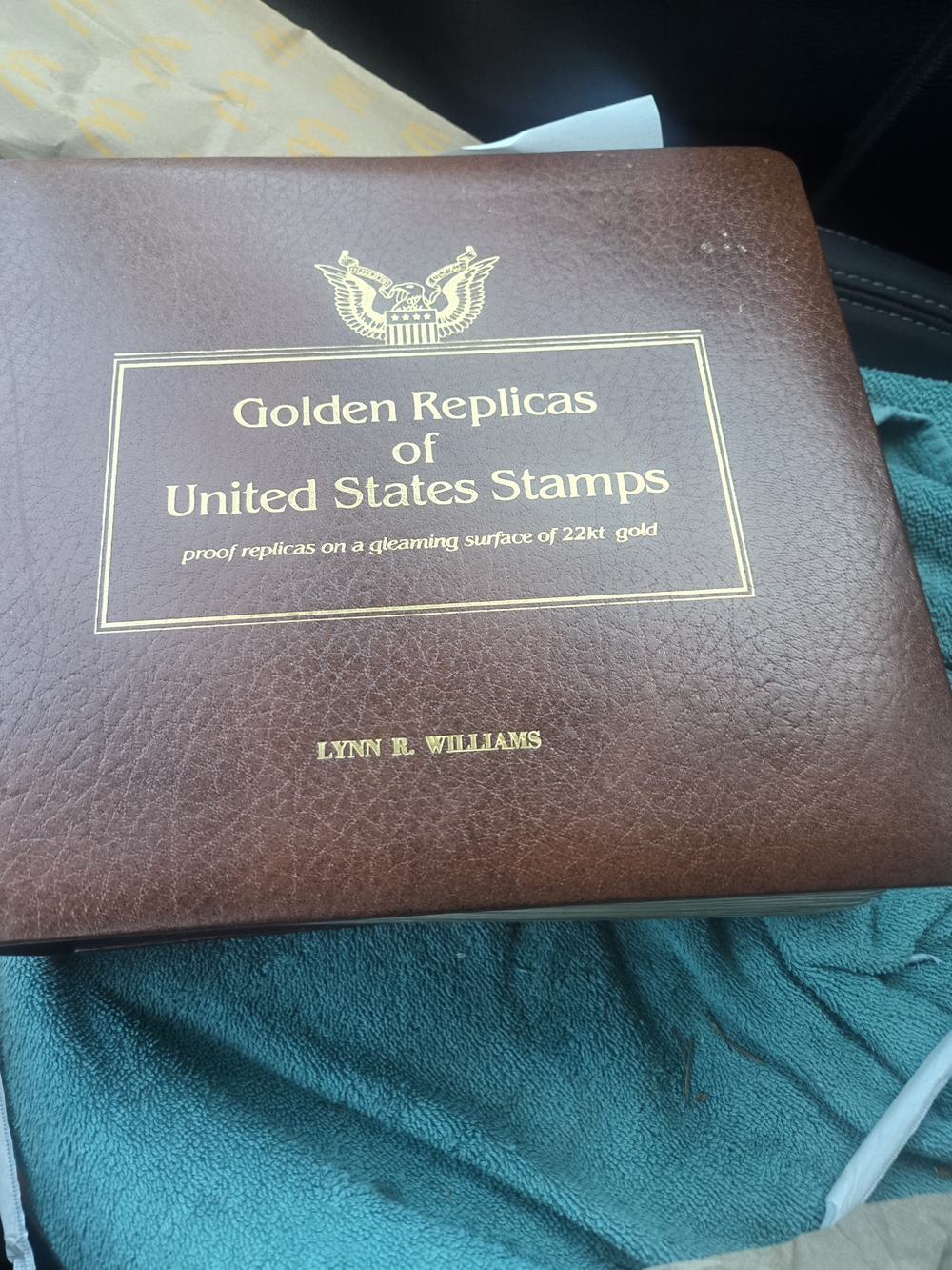 Golden Replicans Of United States Stamps 22kt Gold